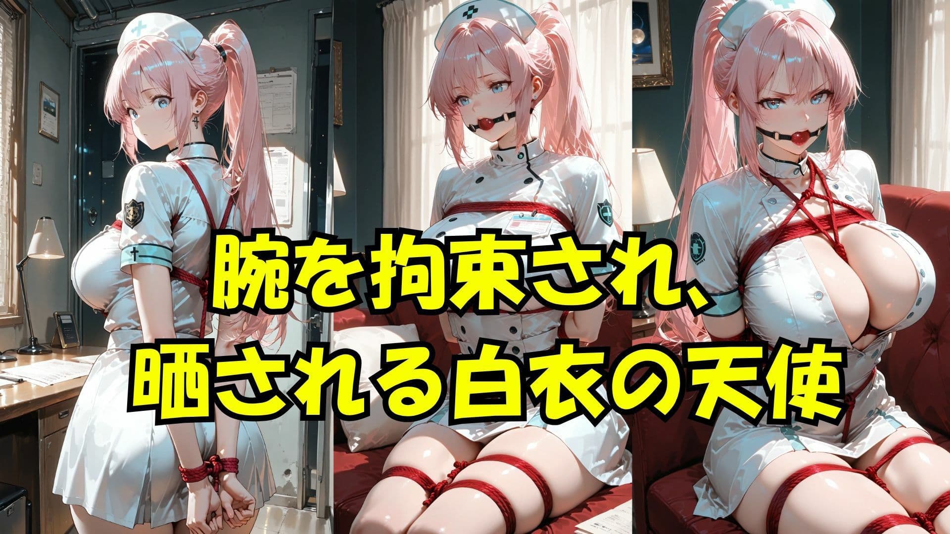 拘束白衣、密室の囁きと終わらぬ尋問 サンプル画像 4