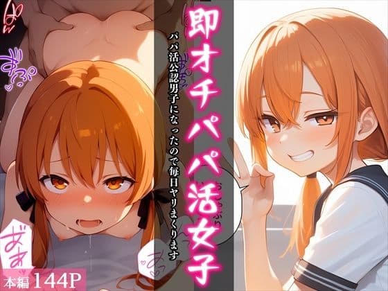 即オチパパ活女子〜パパ活公認男子になったので毎日ヤリまくります〜