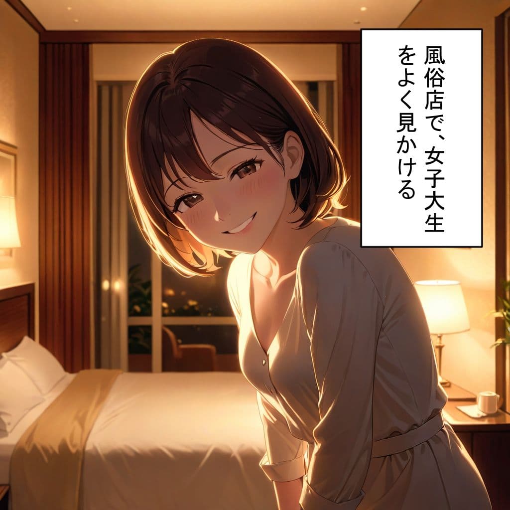 キャンパスライフ〜都内超名門大学が学内風俗！？キャストは全員現役在学生！驚異のバック率94％で社会問題も一挙に解決！！ 第1話［全3話］ サンプル画像 2