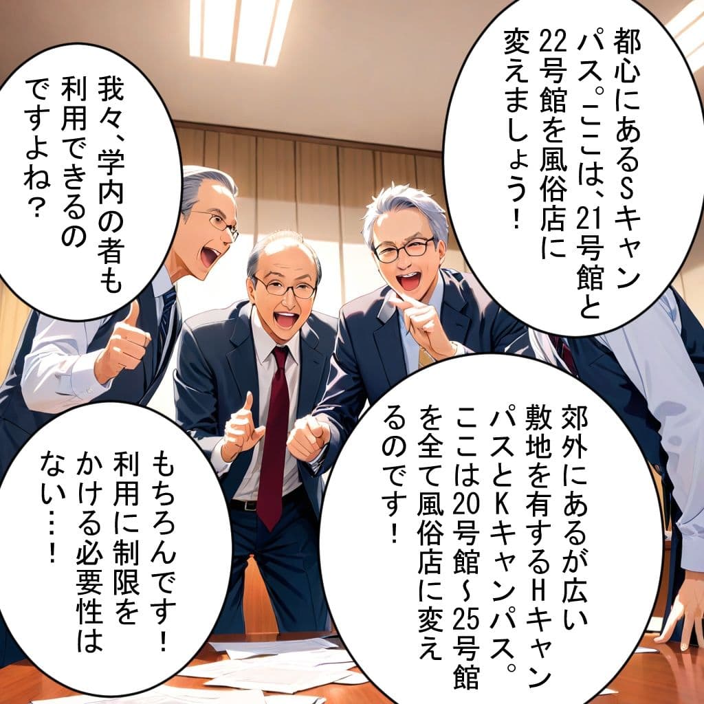 キャンパスライフ〜都内超名門大学が学内風俗！？キャストは全員現役在学生！驚異のバック率94％で社会問題も一挙に解決！！ 第1話［全3話］ サンプル画像 10