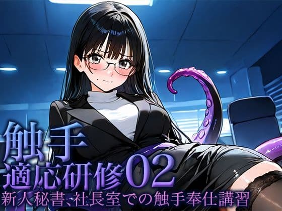 触手適応研修02 -秘書、社長室での触手奉仕講習-