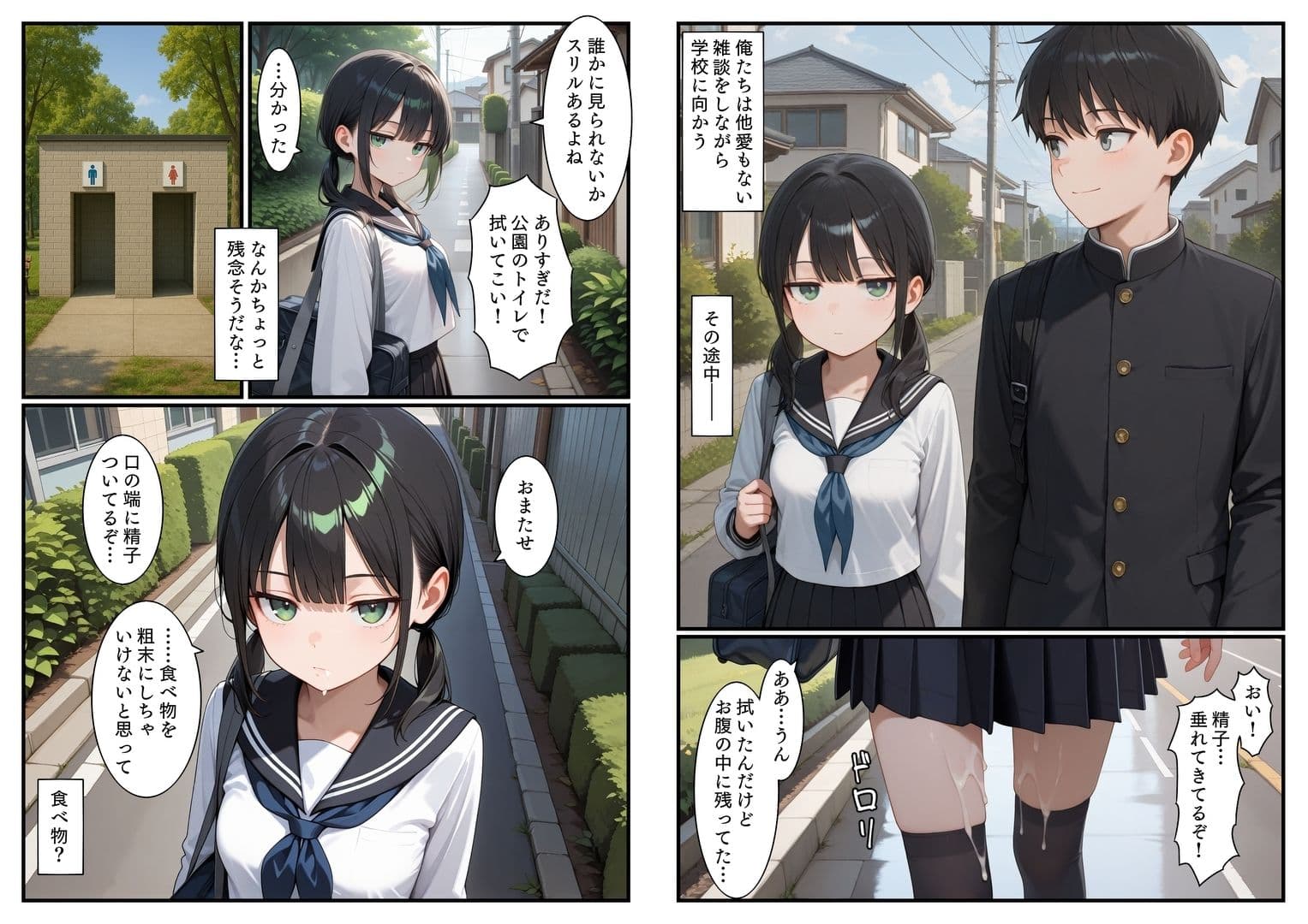 ジト目の幼なじみ（オナホ）は俺の精子が好き サンプル画像 5