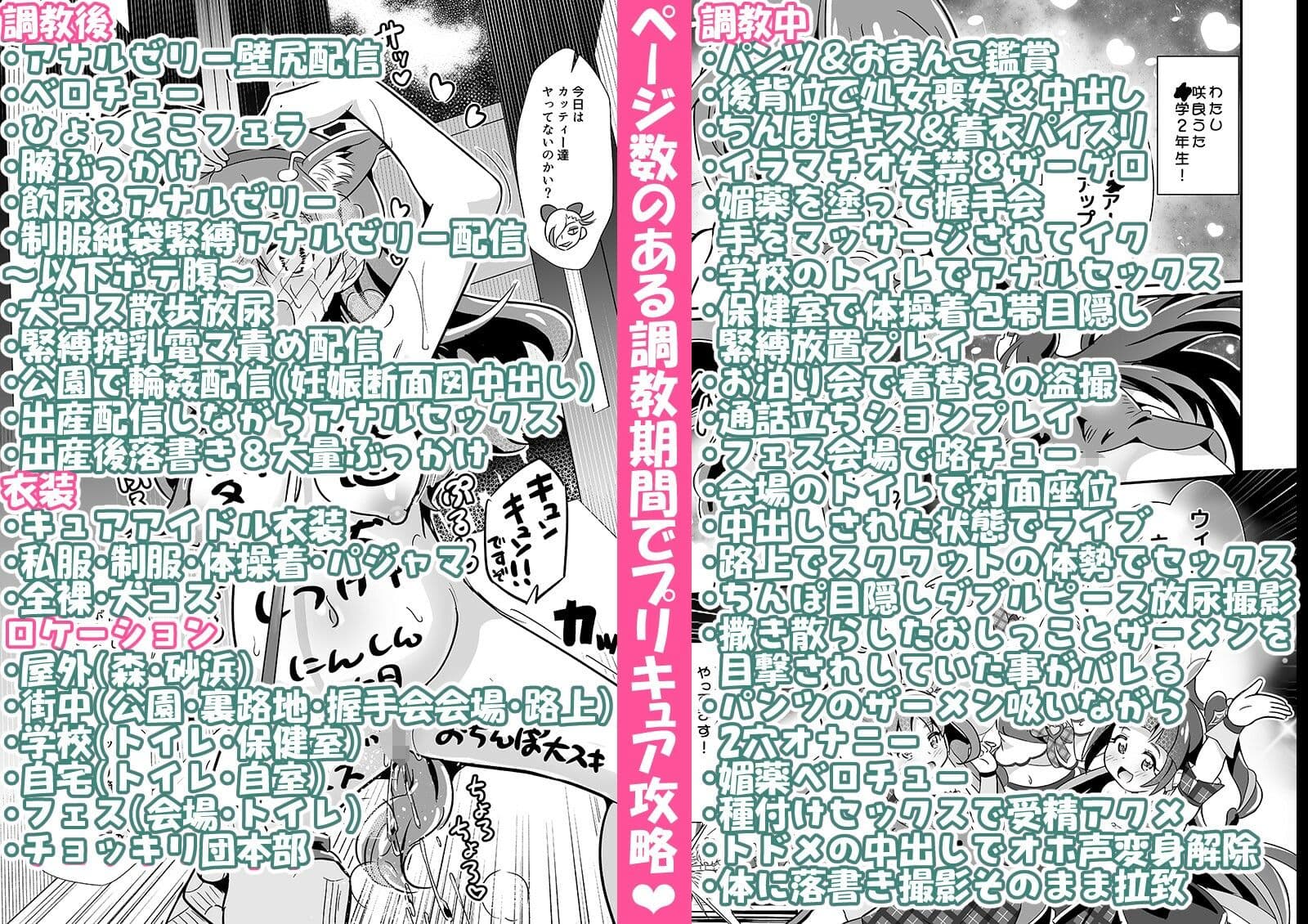 プリキュア調教攻略咲良うた サンプル画像 6