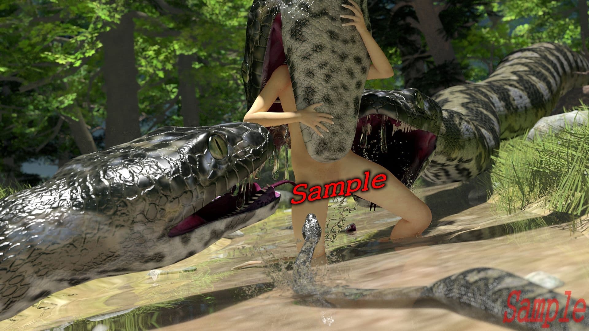 丸呑み大蛇 サンプル画像 2