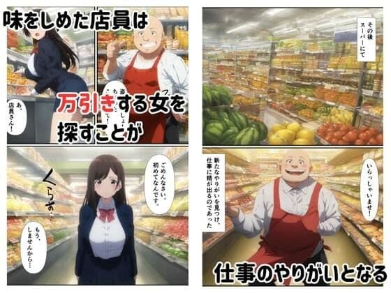 万引き熟女人妻と学生が身体で支払う和姦セックス快楽堕ち サンプル画像 6