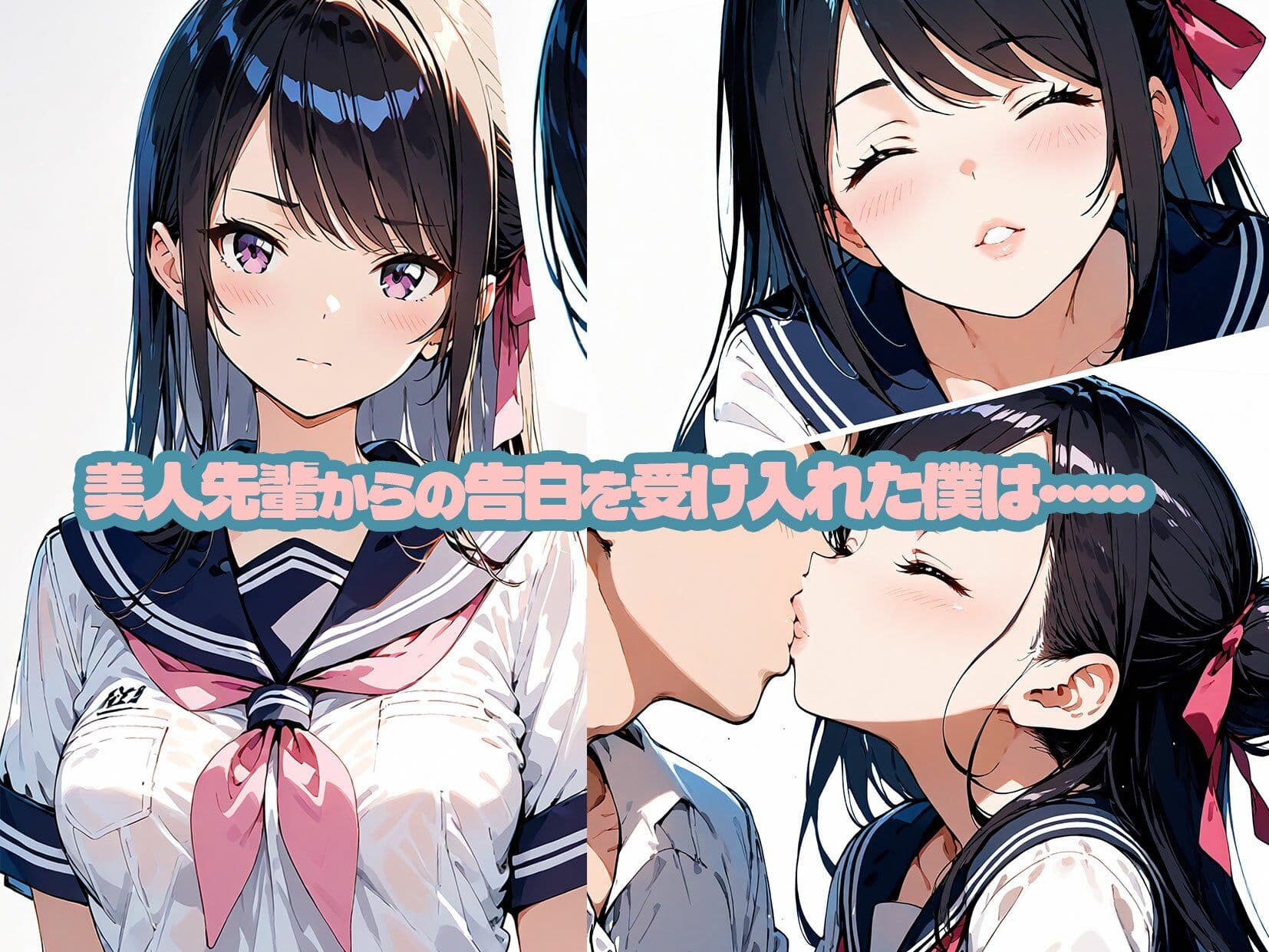 年上JKとイチャラブえっち  ななな先輩は僕の彼女 サンプル画像 1