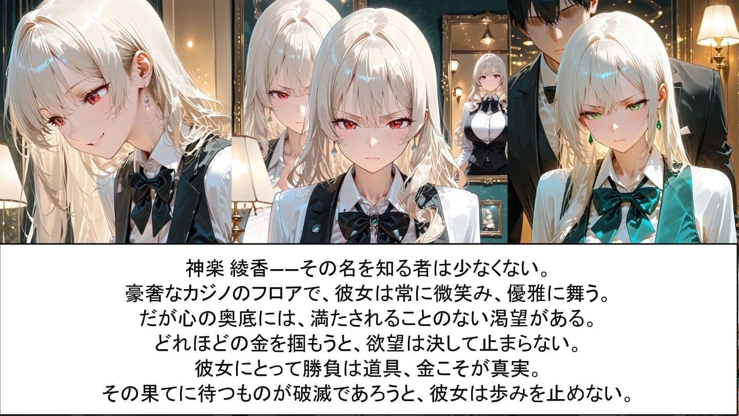 欲望に縛られた女の果て 神楽綾香の終幕 サンプル画像 1