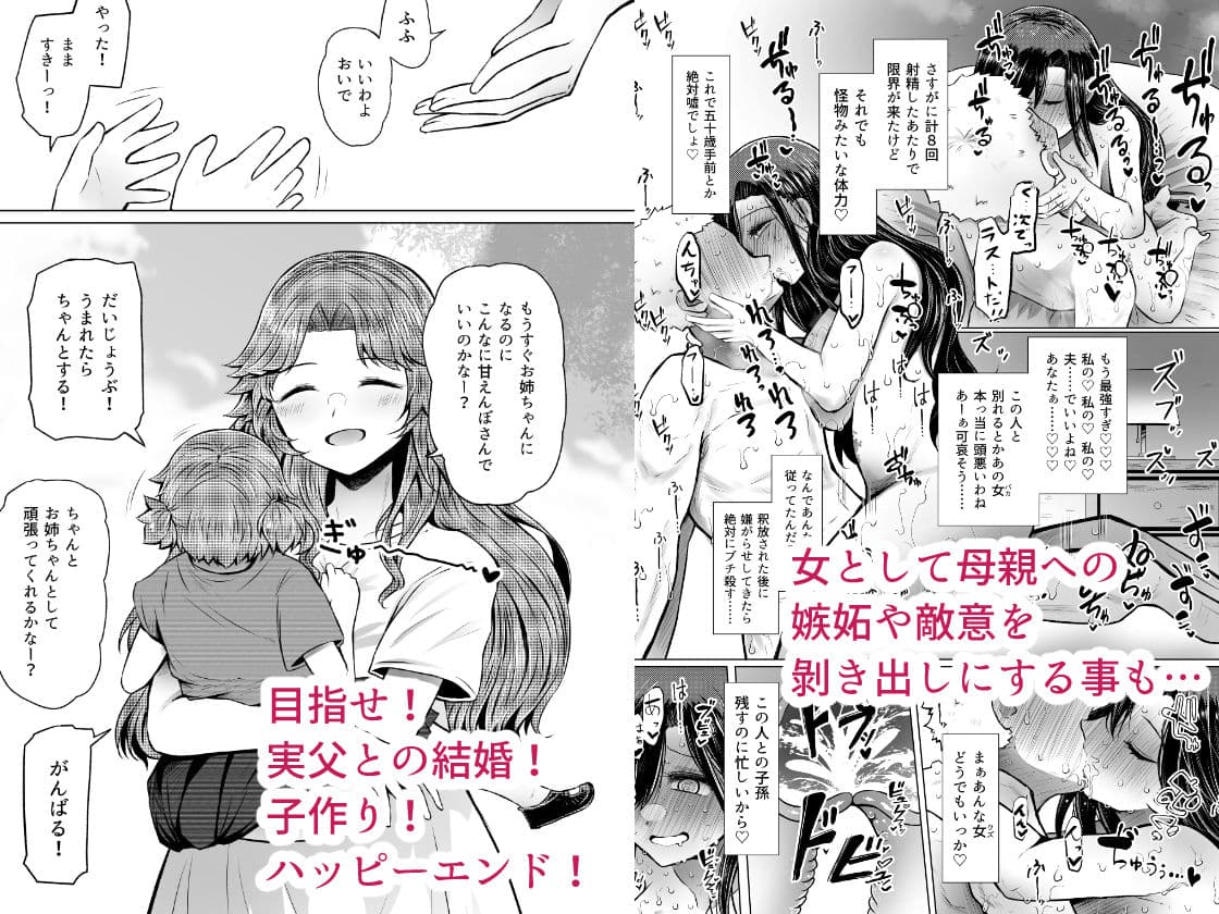 遺伝性疾患のリスクが無いなら実父と子作りしてもいいよね1〜5巻まとめ サンプル画像 8