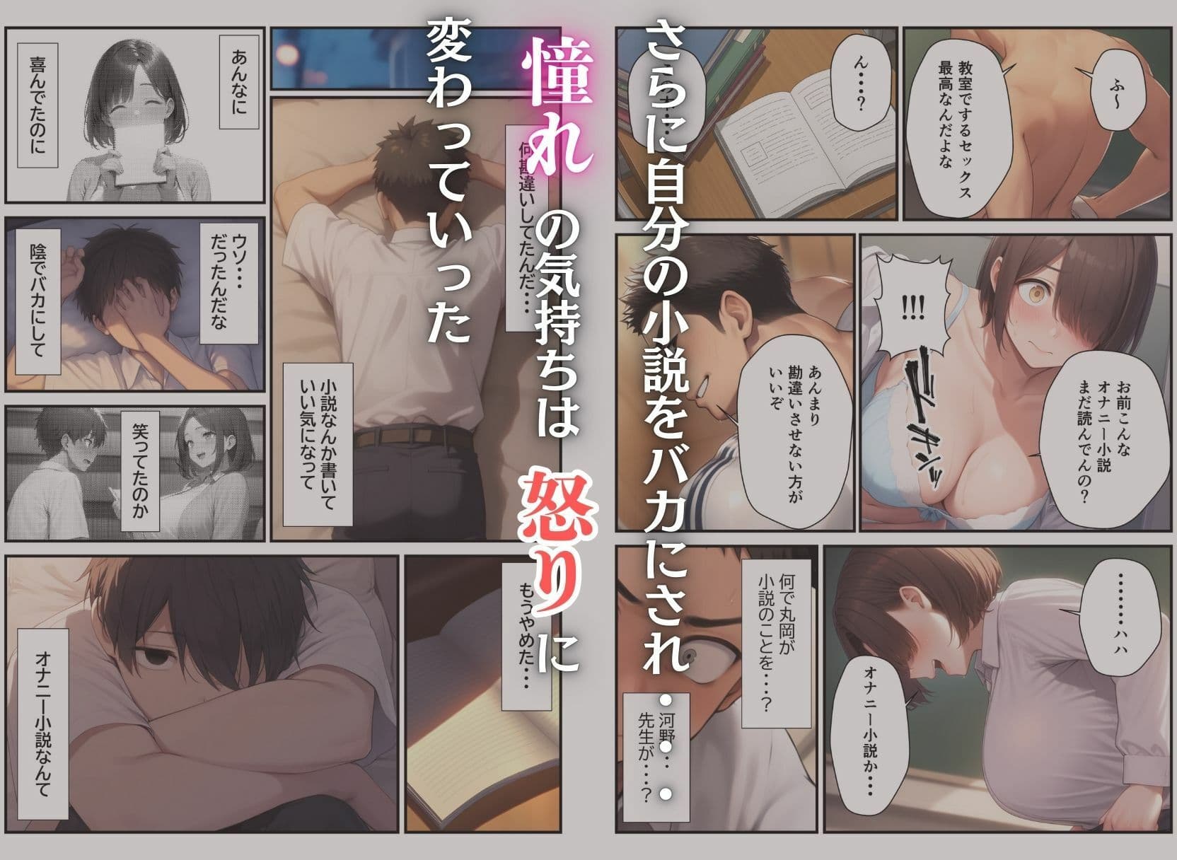 憧れのむちむち熟女教師と特別課外セックスで童貞卒業 サンプル画像 4