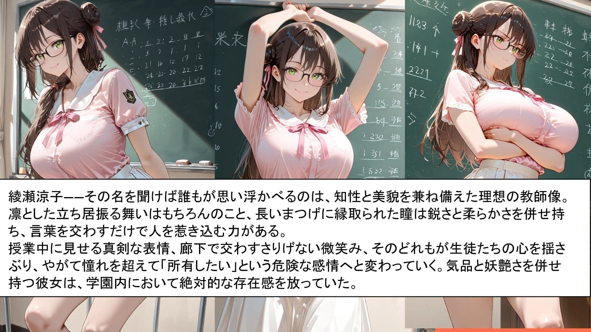 囚われの学園女教師 〜終わらぬ夜の調教〜 サンプル画像 1