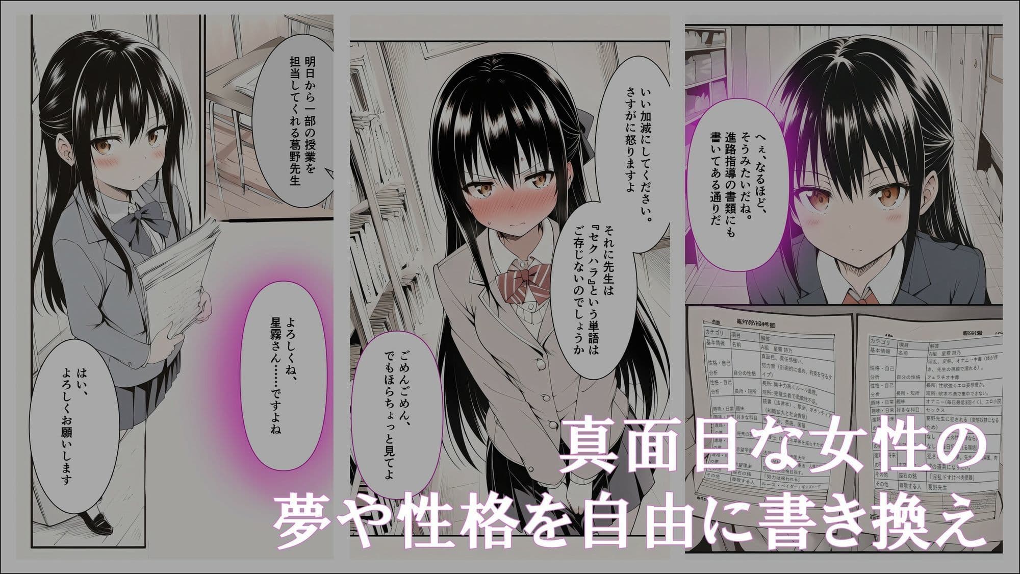 設定ハック『将来の夢は弁護士でした』 サンプル画像 1