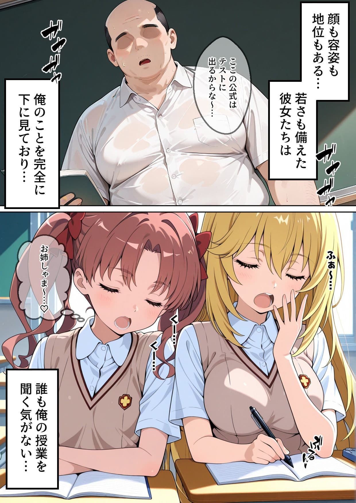 【前編】学園〇眠ヒロインズ とある科学の超〇磁砲 御坂美琴編 サンプル画像 5