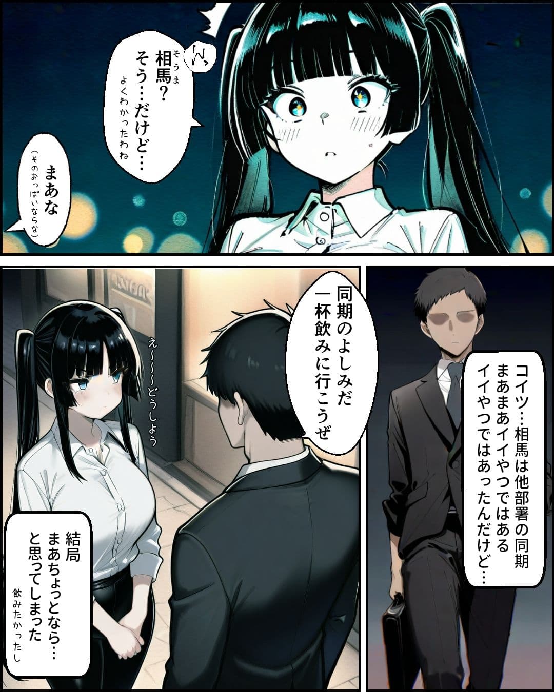 またやってしまった稲荷さん 〜同期編〜 サンプル画像 1