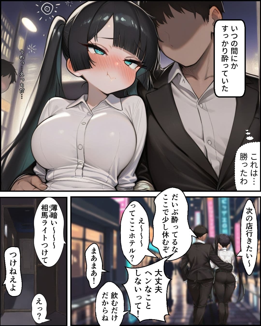 またやってしまった稲荷さん 〜同期編〜 サンプル画像 2