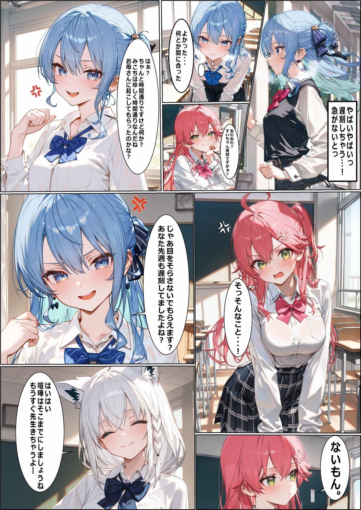 お掃除当番っ  星街すいせいver サンプル画像 2