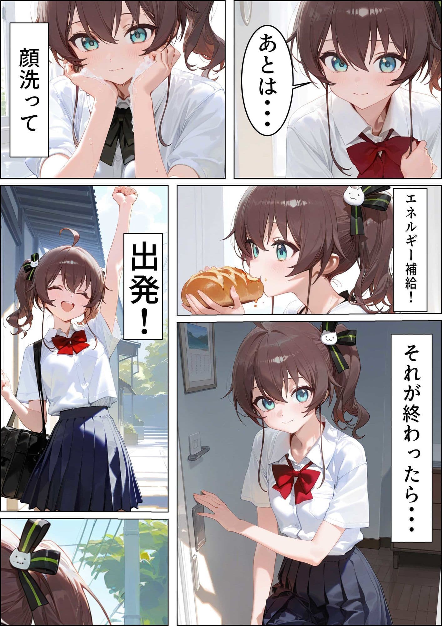 お掃除当番っ 4  夏色まつりver サンプル画像 6