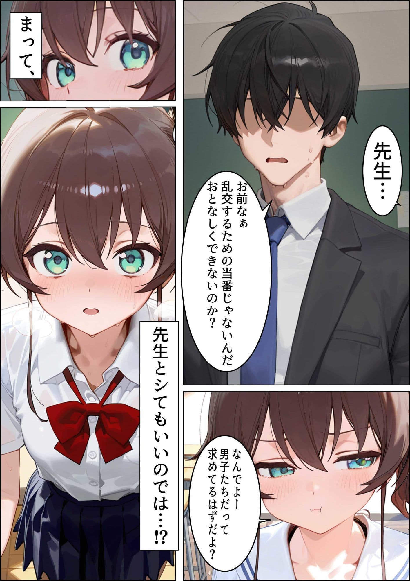 お掃除当番っ 4  夏色まつりver サンプル画像 8