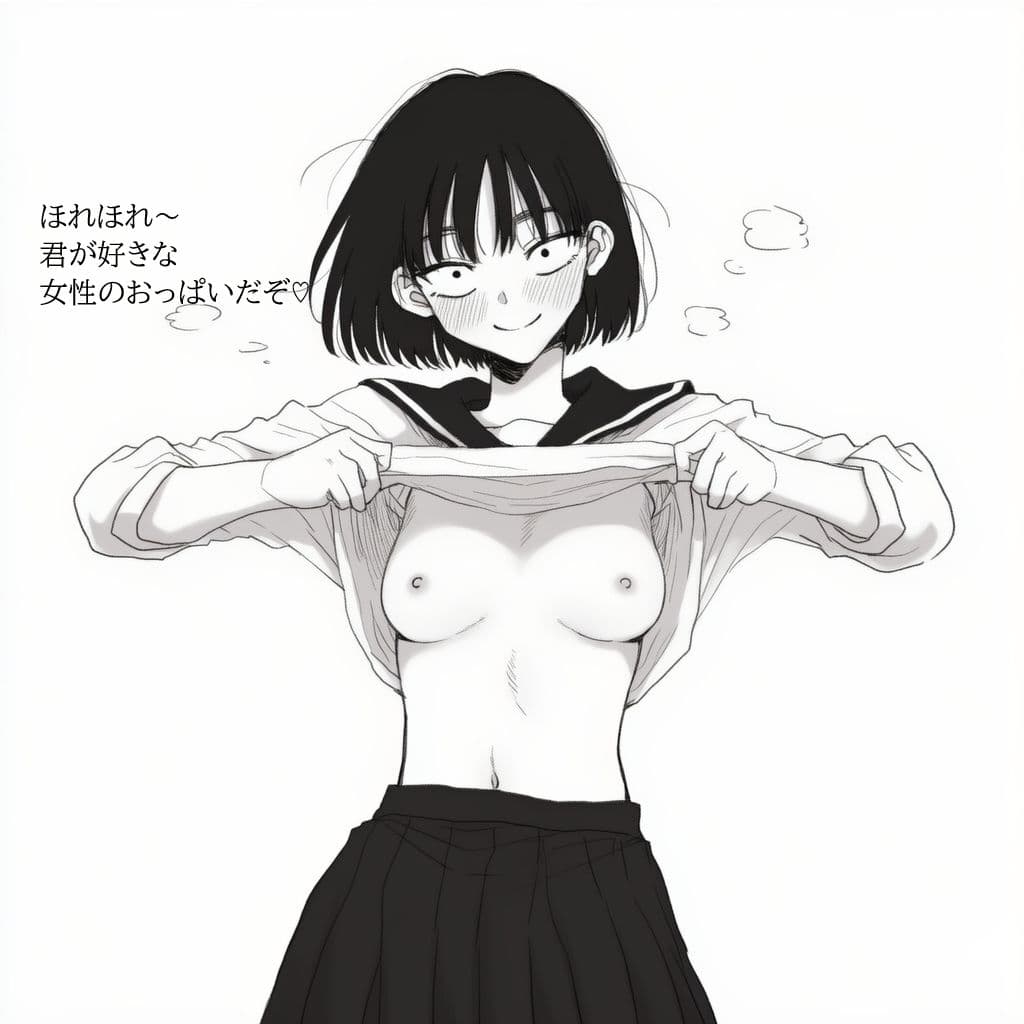 目つきが悪いダウナー系サブカルJKに無許可中出しして妊娠させる サンプル画像 8