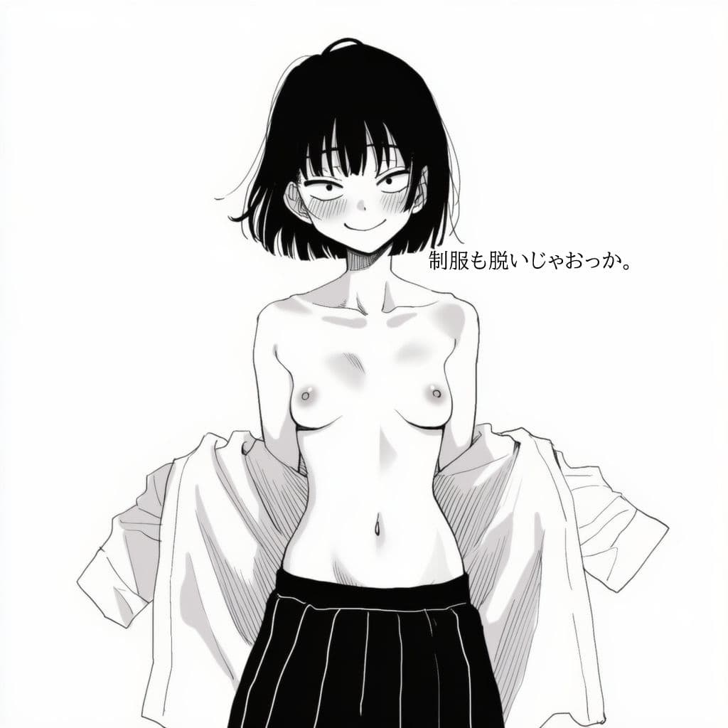 目つきが悪いダウナー系サブカルJKに無許可中出しして妊娠させる サンプル画像 10