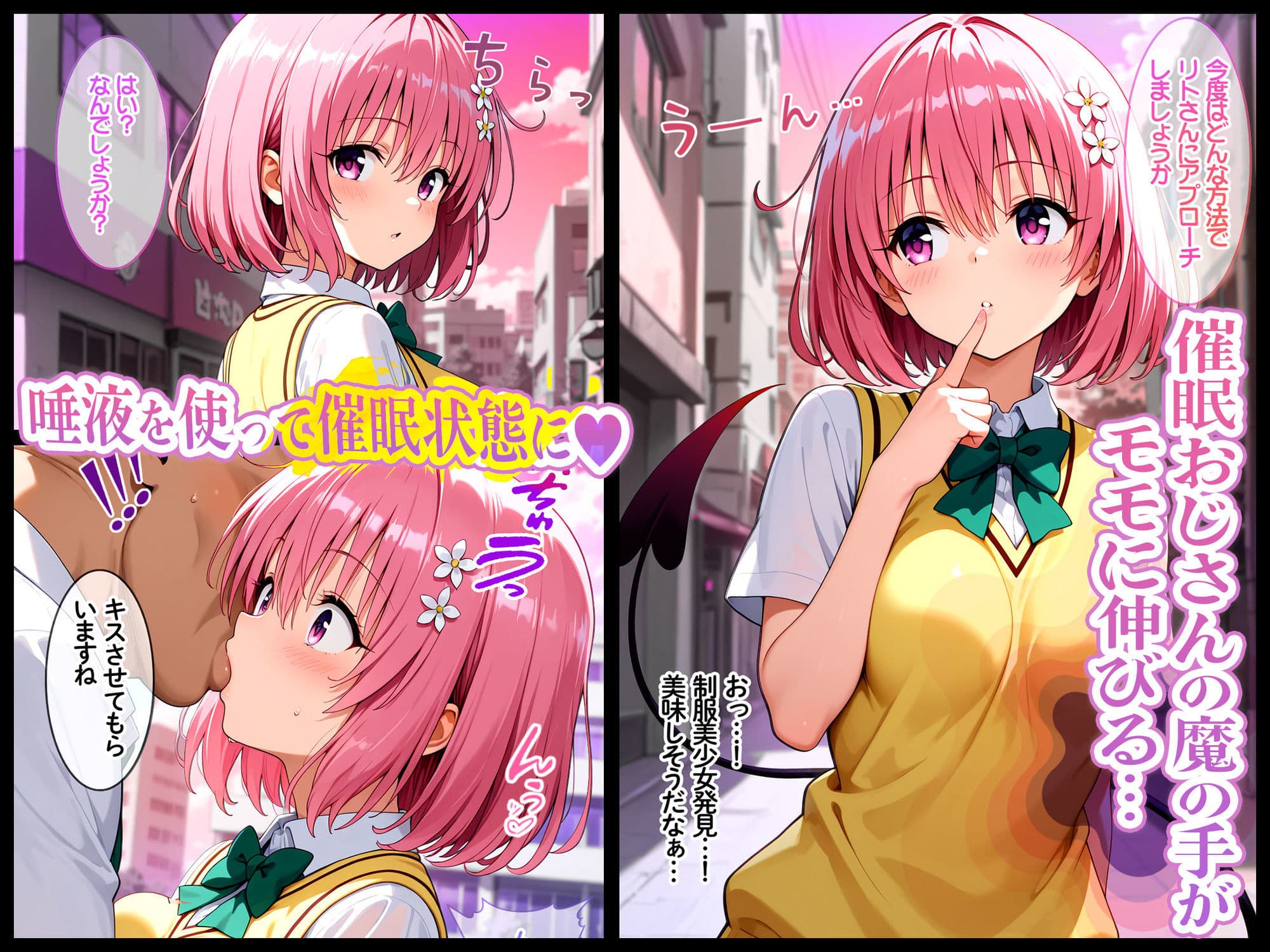 キスで意識トロトロ…催●いいなり調教  〜前編〜 サンプル画像 1