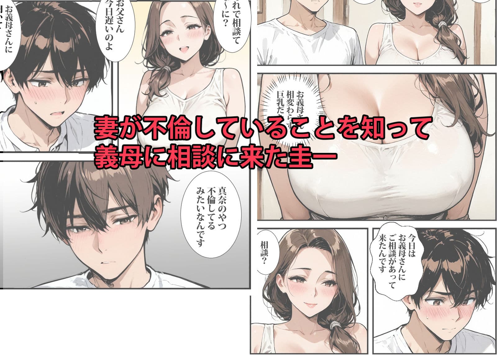 妻の母親を寝取ったらお義母さんはドМだった サンプル画像 1