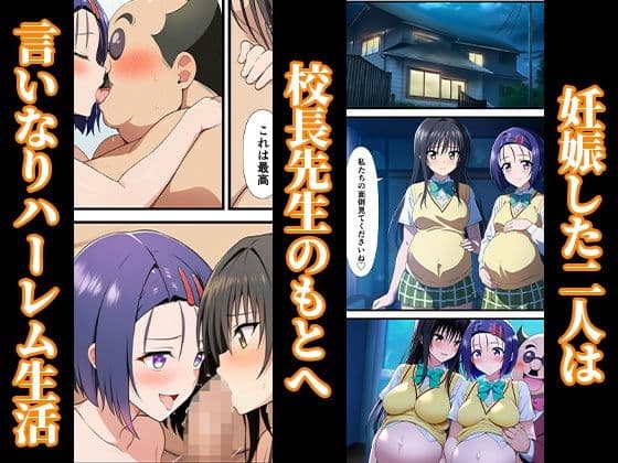 催〇でメス堕ちヒロイン -調教後はボテ腹ハーレム生活へ-【ToLOVEる 古手川 西連寺編】 サンプル画像 7