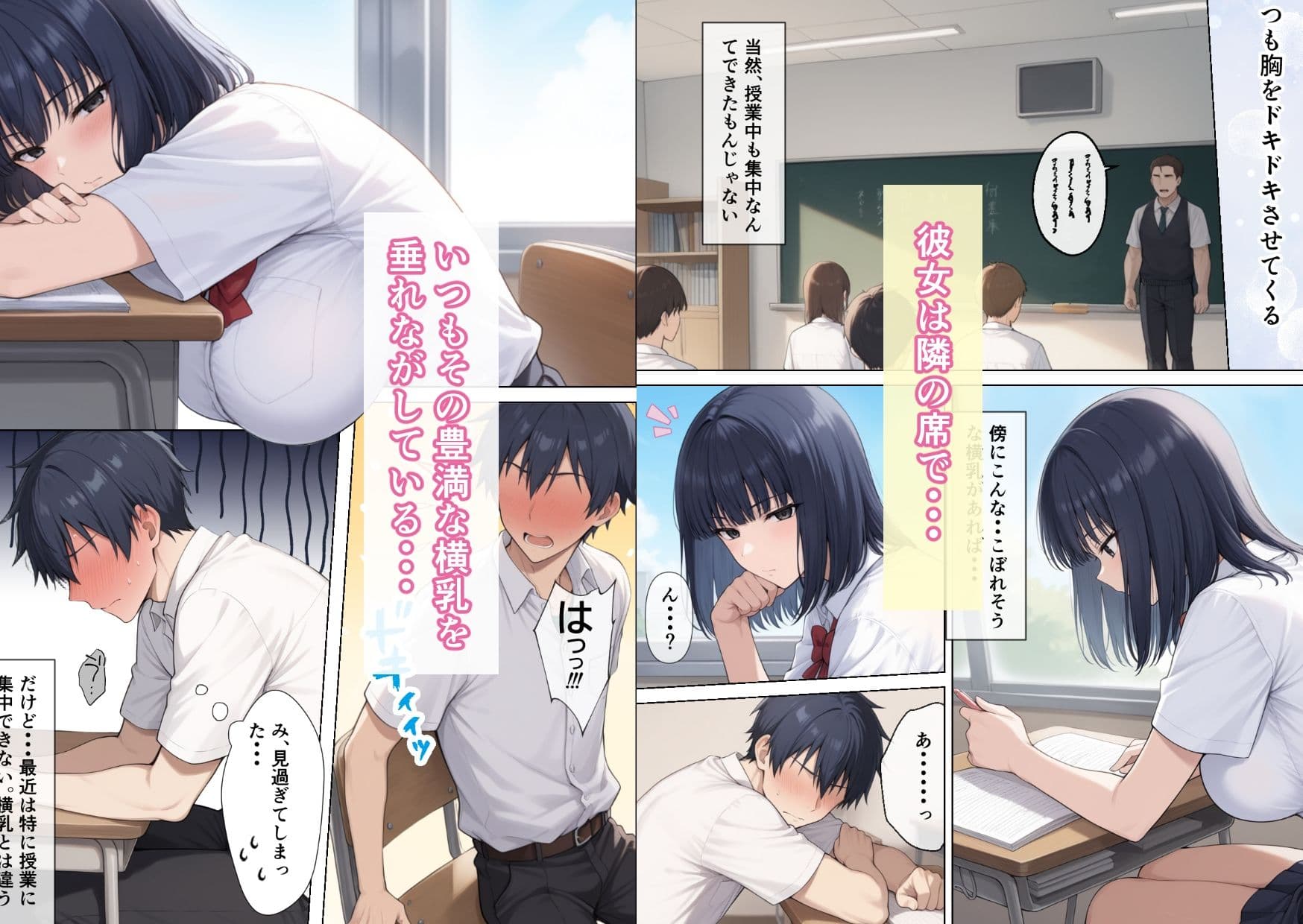 クラスの巨乳図書委員長はお義姉ちゃん サンプル画像 2