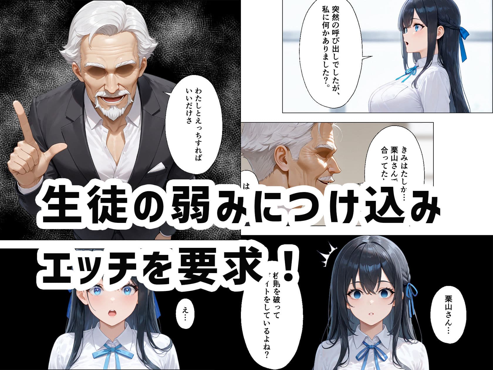 伝説の校長に私はなる！〜学校生徒を喰らい伝説になるお話〜 サンプル画像 3