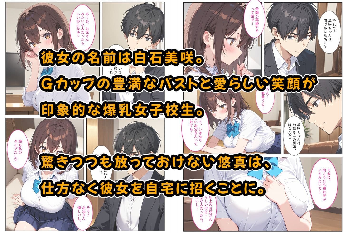 夜の公園で爆乳女子校生を拾ったら… サンプル画像 3