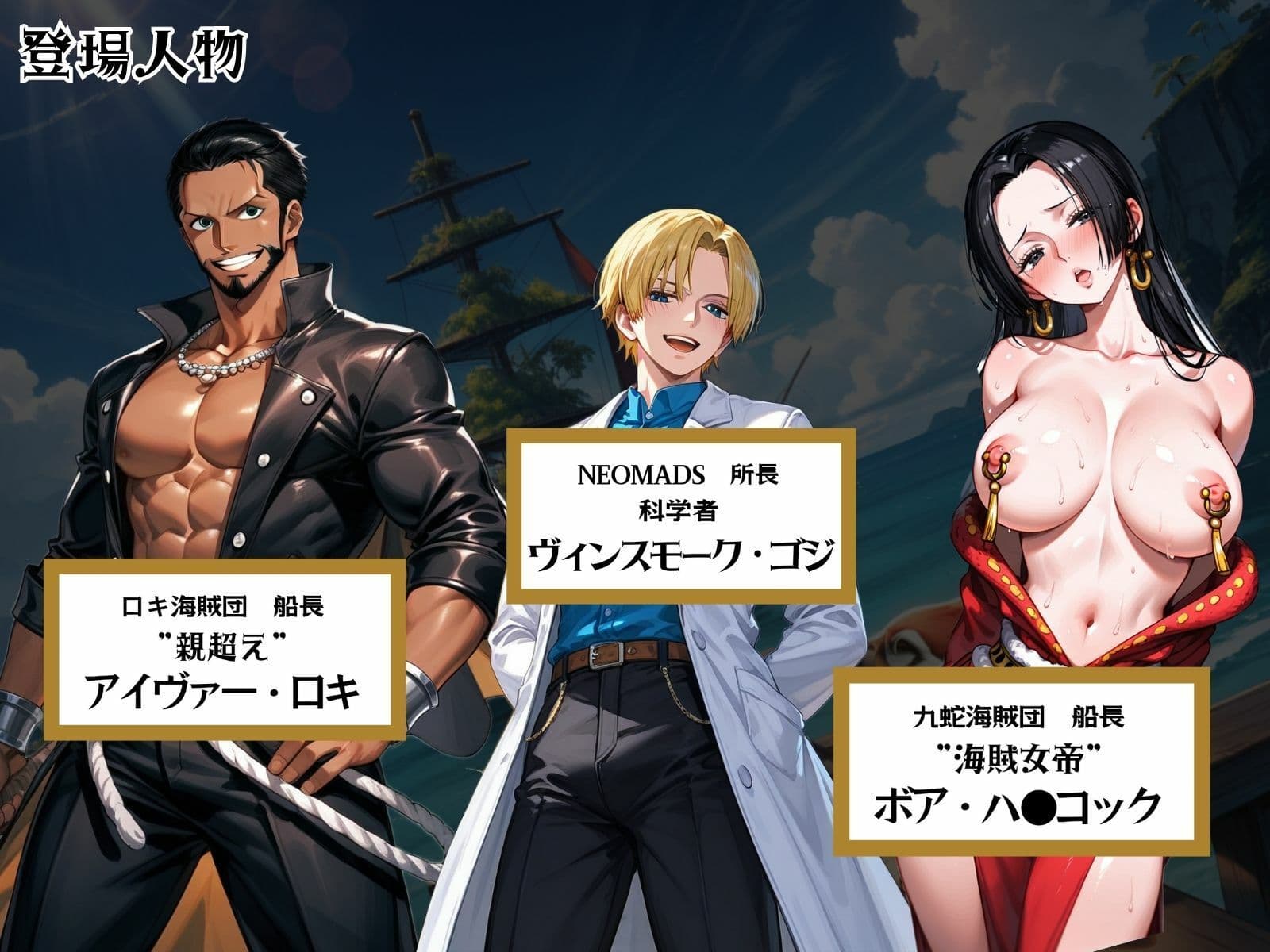 巨乳海賊狩り 5 〜奴●生活悲しみの傀儡女帝〜 サンプル画像 7