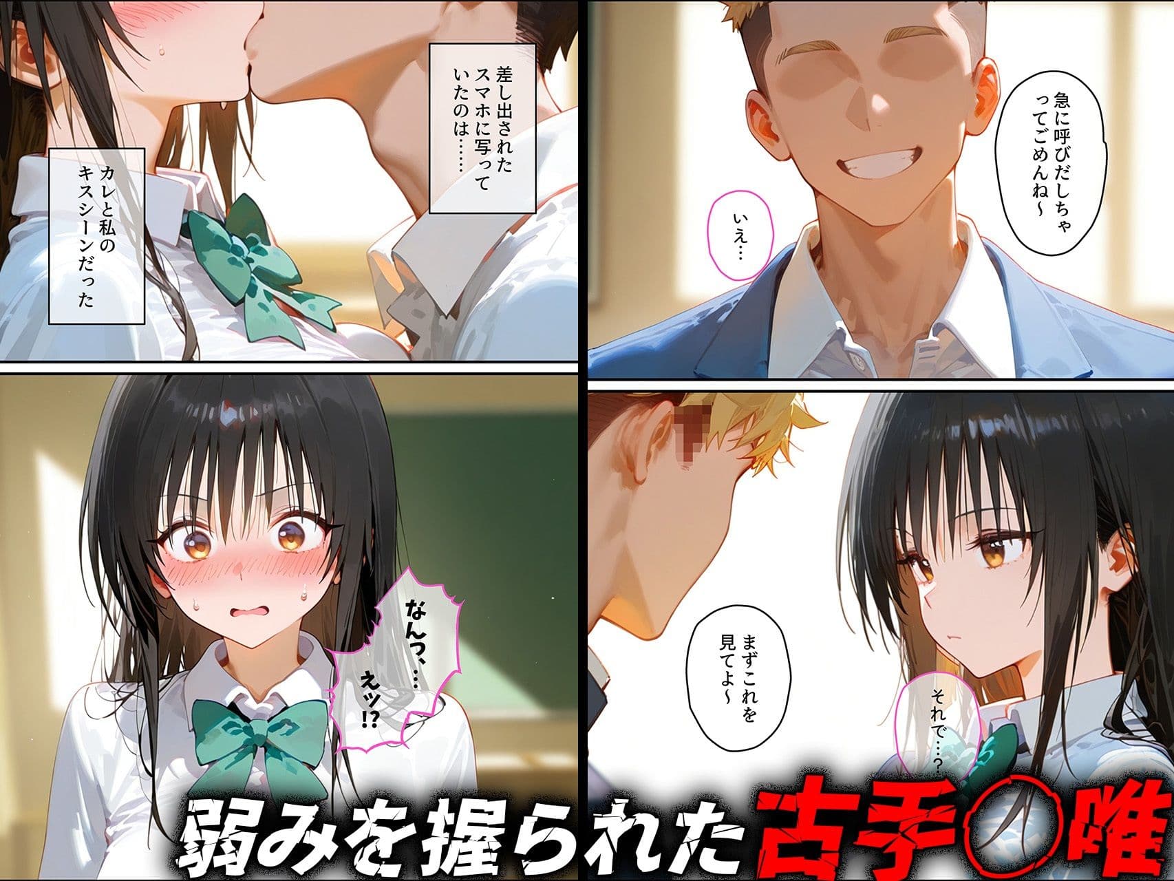 【古手◯唯】俺の大好きな清楚彼女が寝取られ快楽堕ちする話 サンプル画像 2