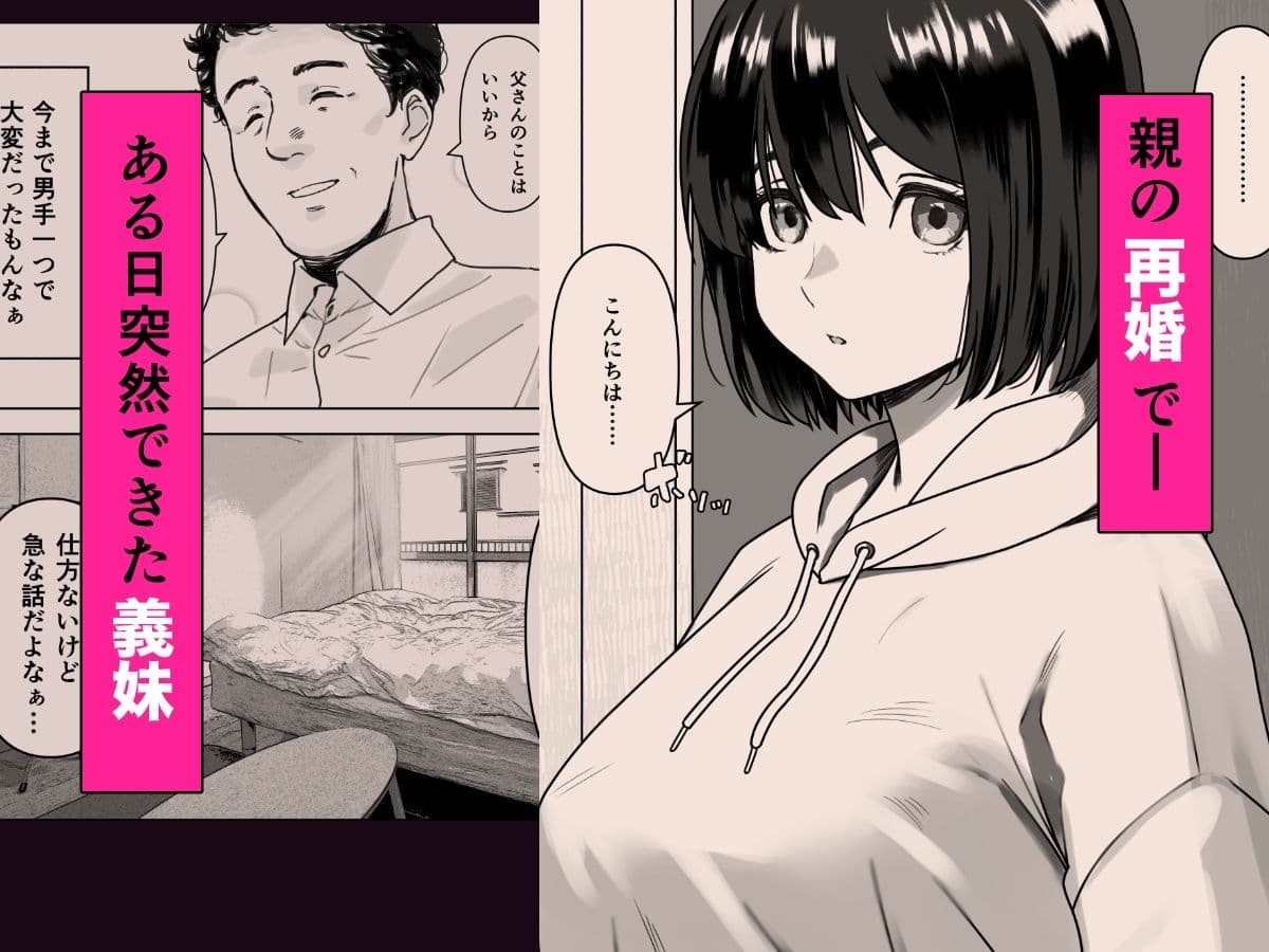 Hな義妹に寝込みを襲われた話 サンプル画像 1