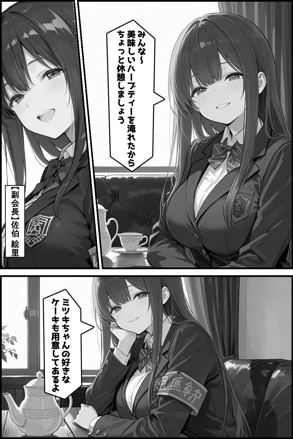 性徒会 〜誰にも言えない裏活動〜 サンプル画像 2