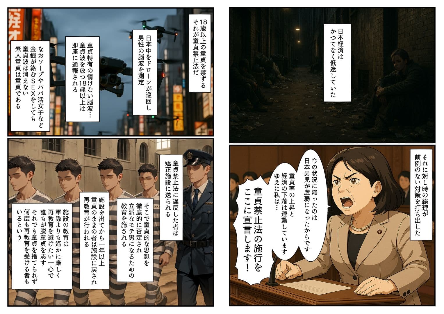 童貞禁止法のお陰で幼なじみのギャルとSEXした サンプル画像 1