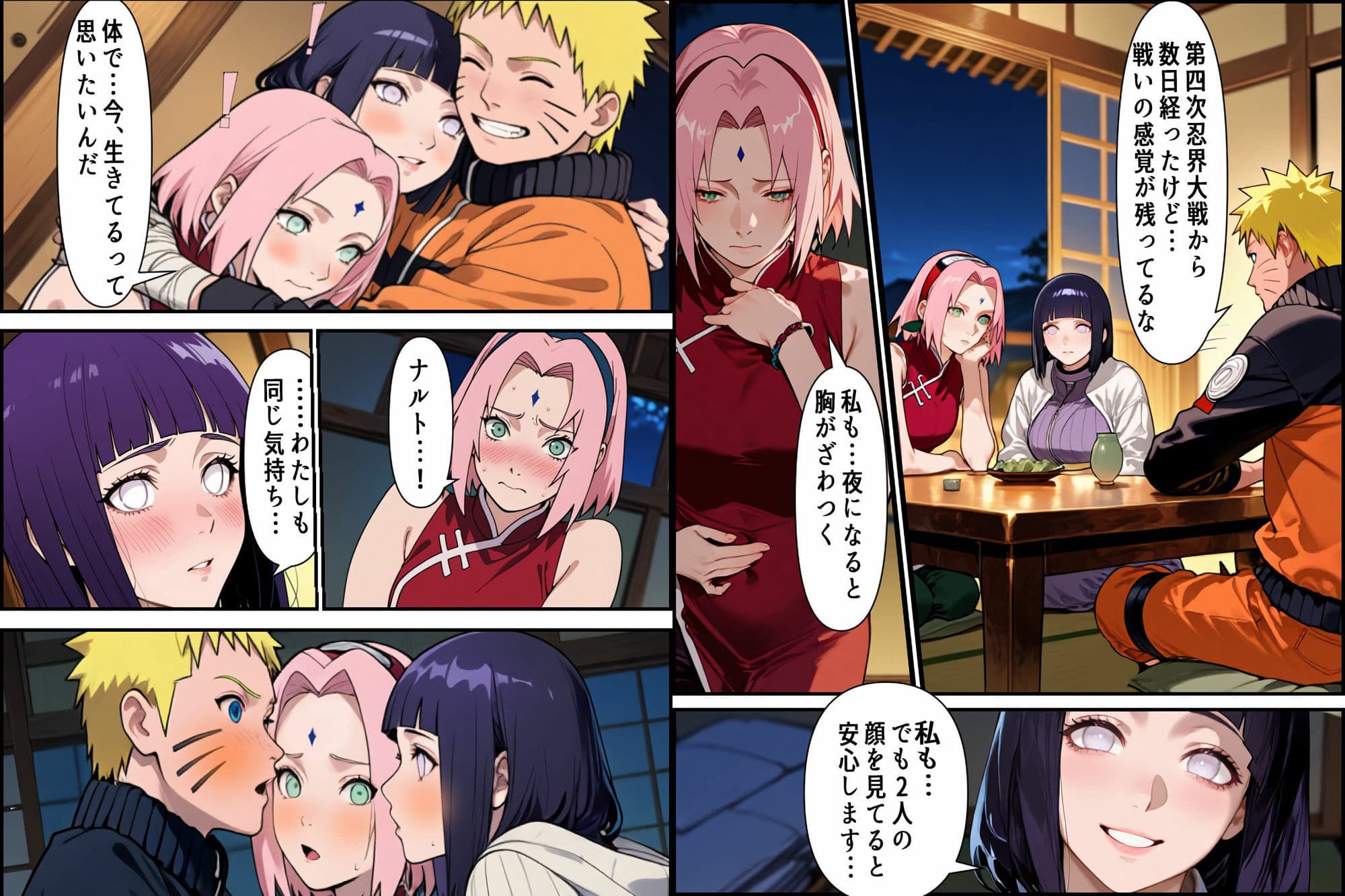 欲望むき出し乱交トライアングル サンプル画像 1