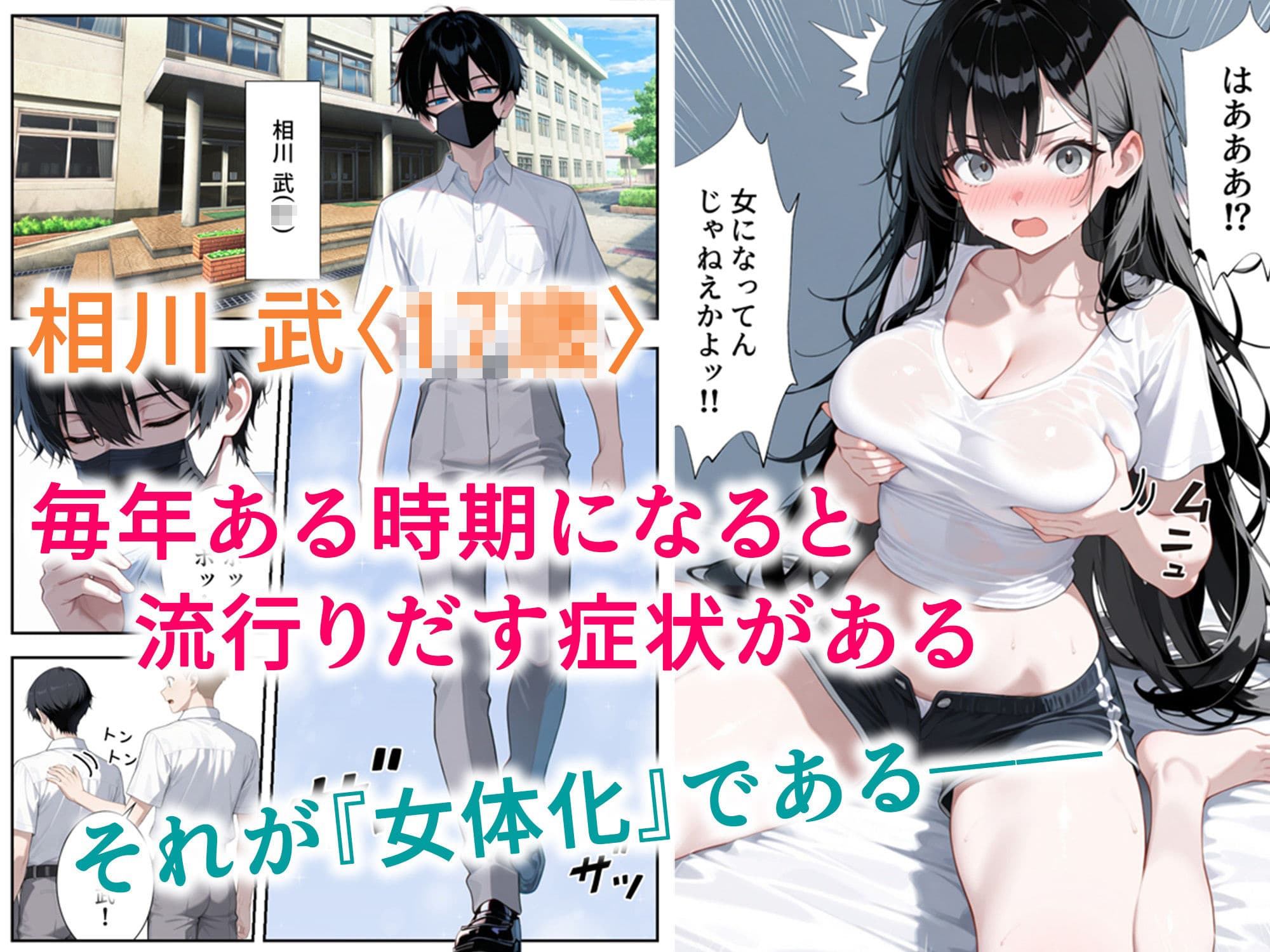 今年も女体化の季節がやってきました サンプル画像 1