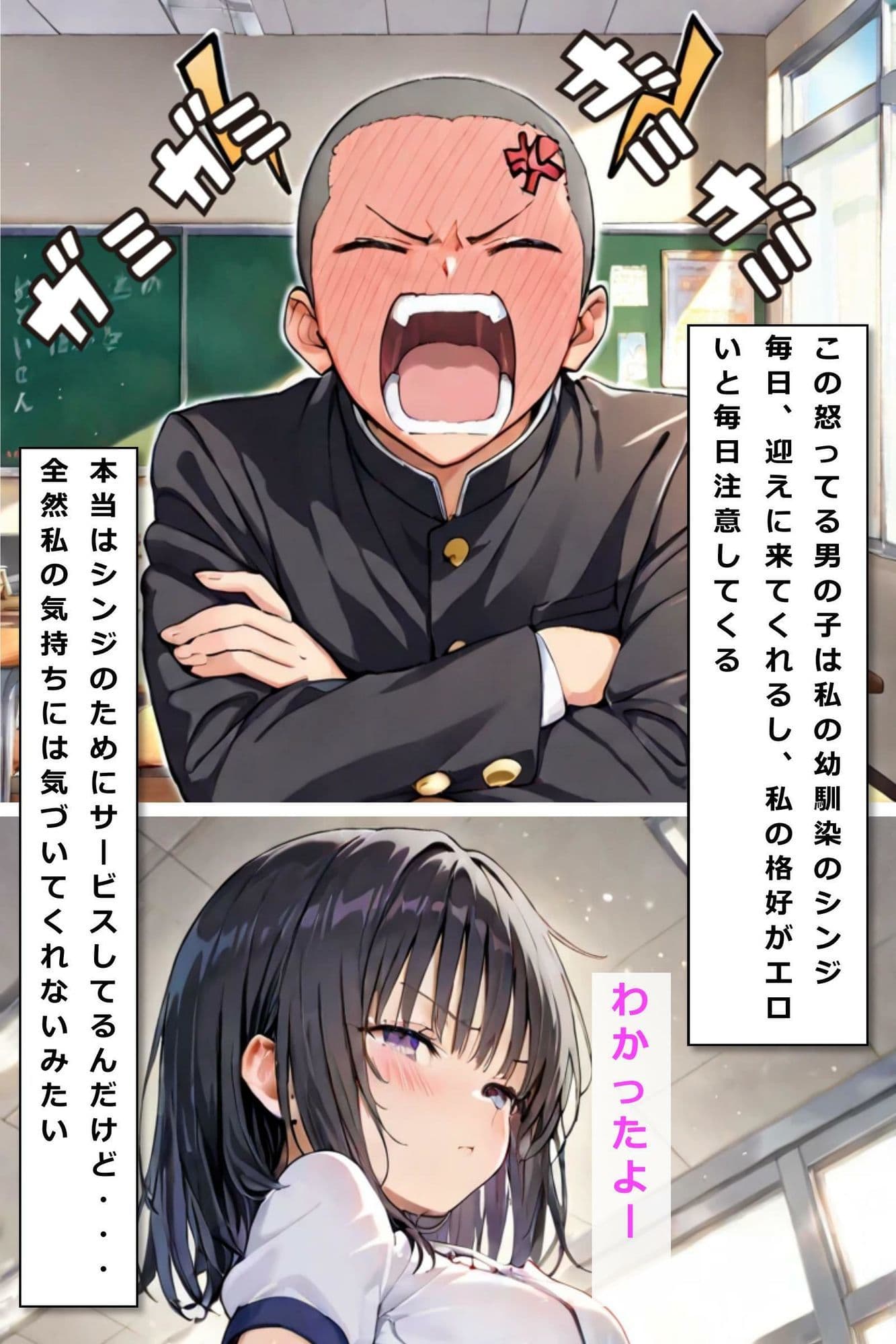 騙されてヌードモデルに？幼馴染を寝取られた話 サンプル画像 2