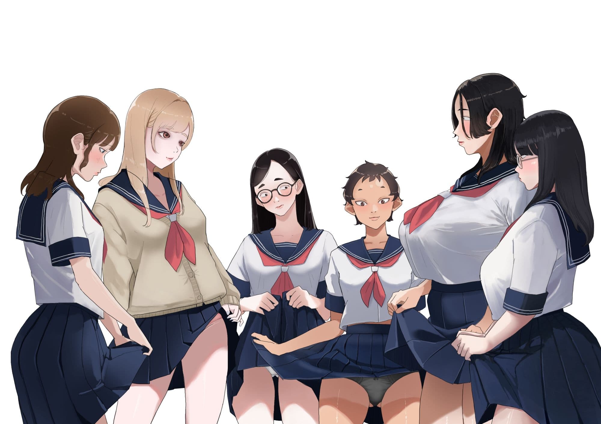 いいんちょ と もぶぱんつ サンプル画像 8