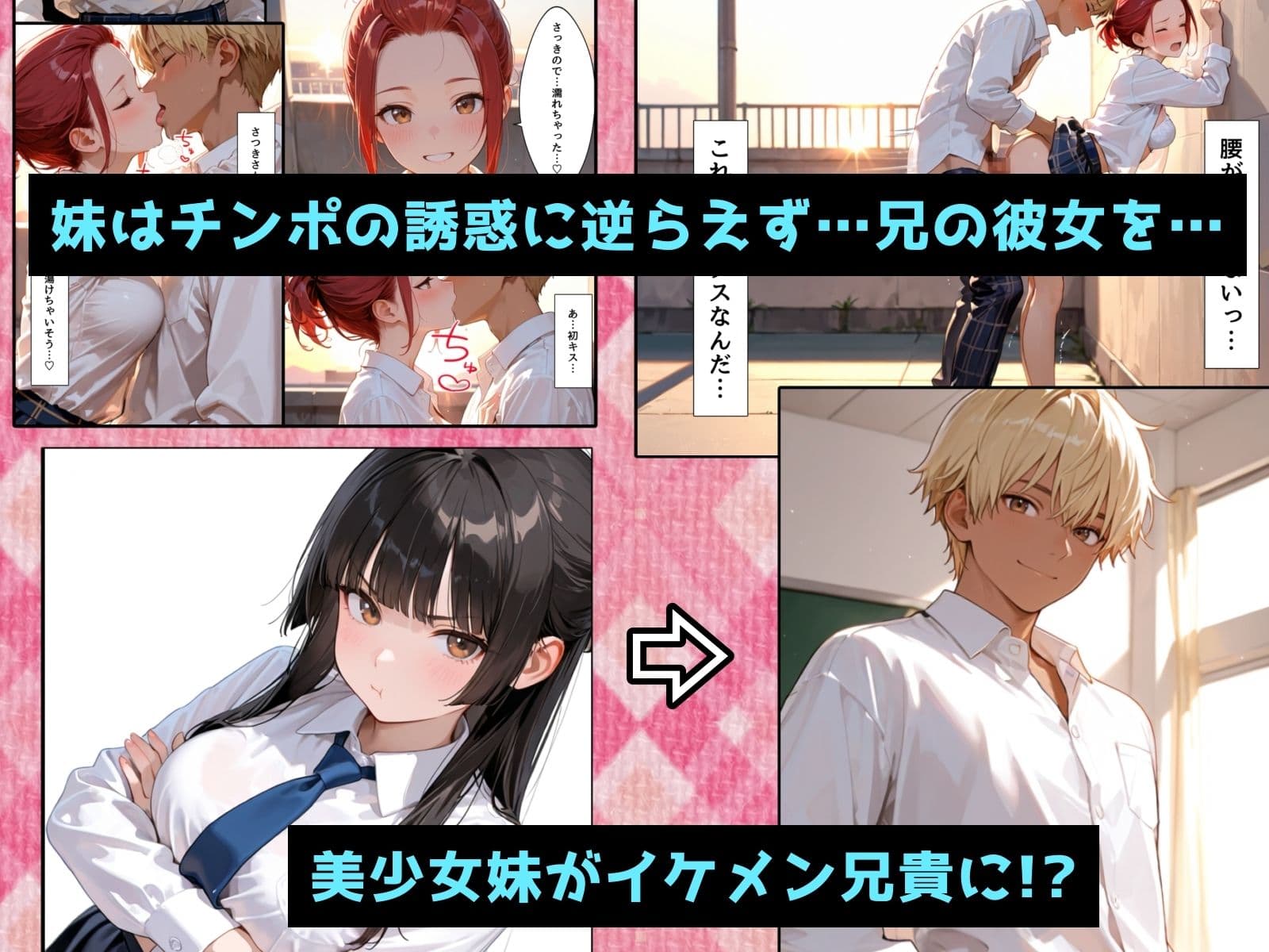 TS兄妹2〜入れ替わった妹がヤリチン化した件〜 サンプル画像 3