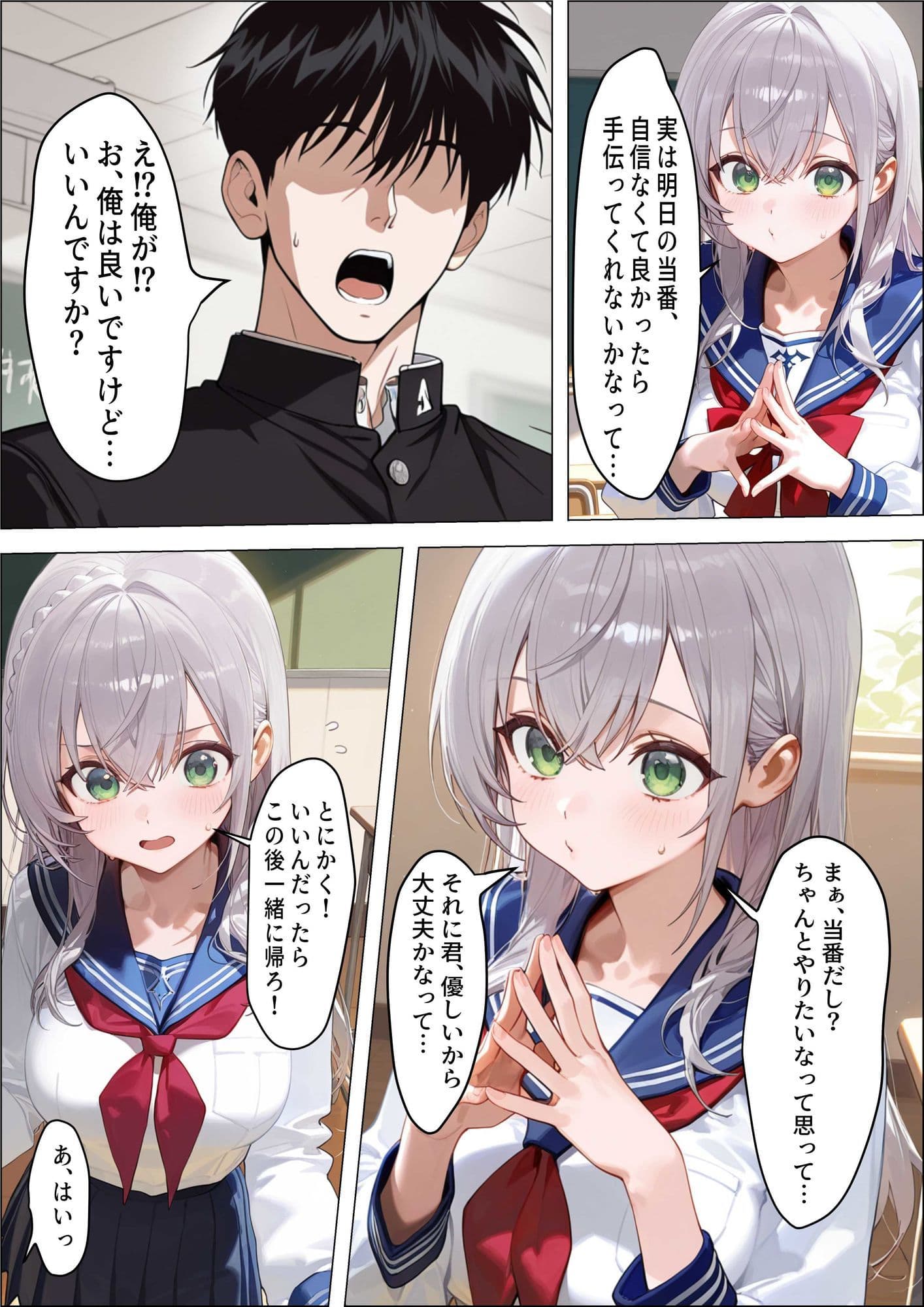 お掃除当番っ 5 サンプル画像 4