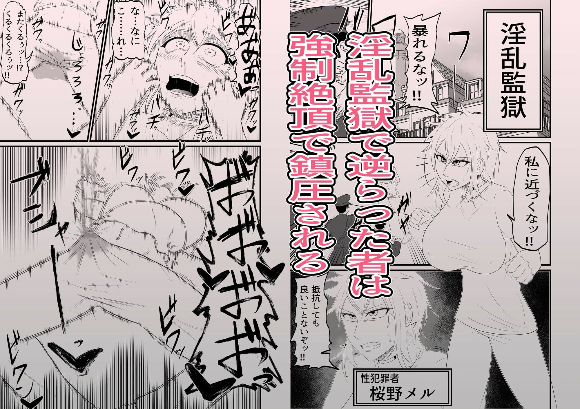 【淫乱監獄】絶頂したら死ぬ恥辱の潮吹き我慢公開身体検査 サンプル画像 2