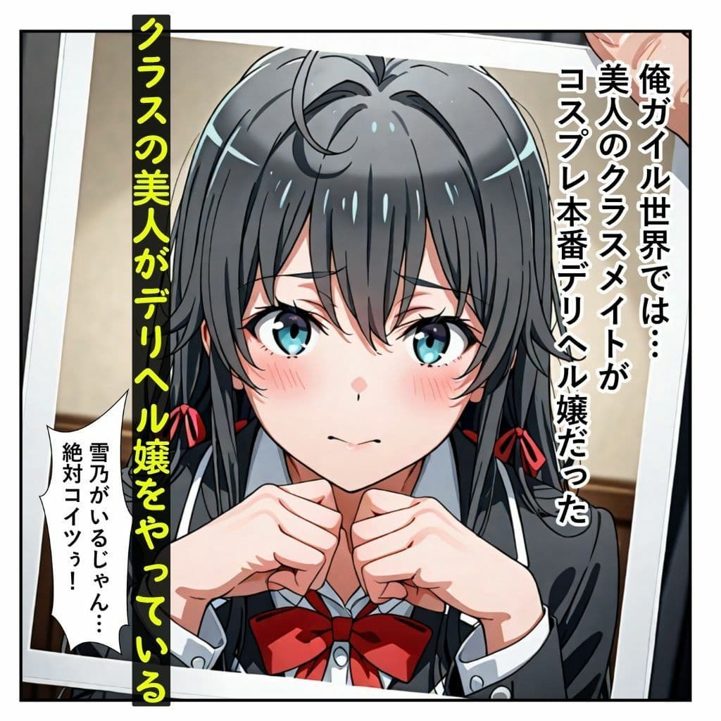 俺ガイル世界では？美人のクラスメイトがコスプレ本番デリヘル嬢だった［本編＋大量エロCG付き］ サンプル画像 2