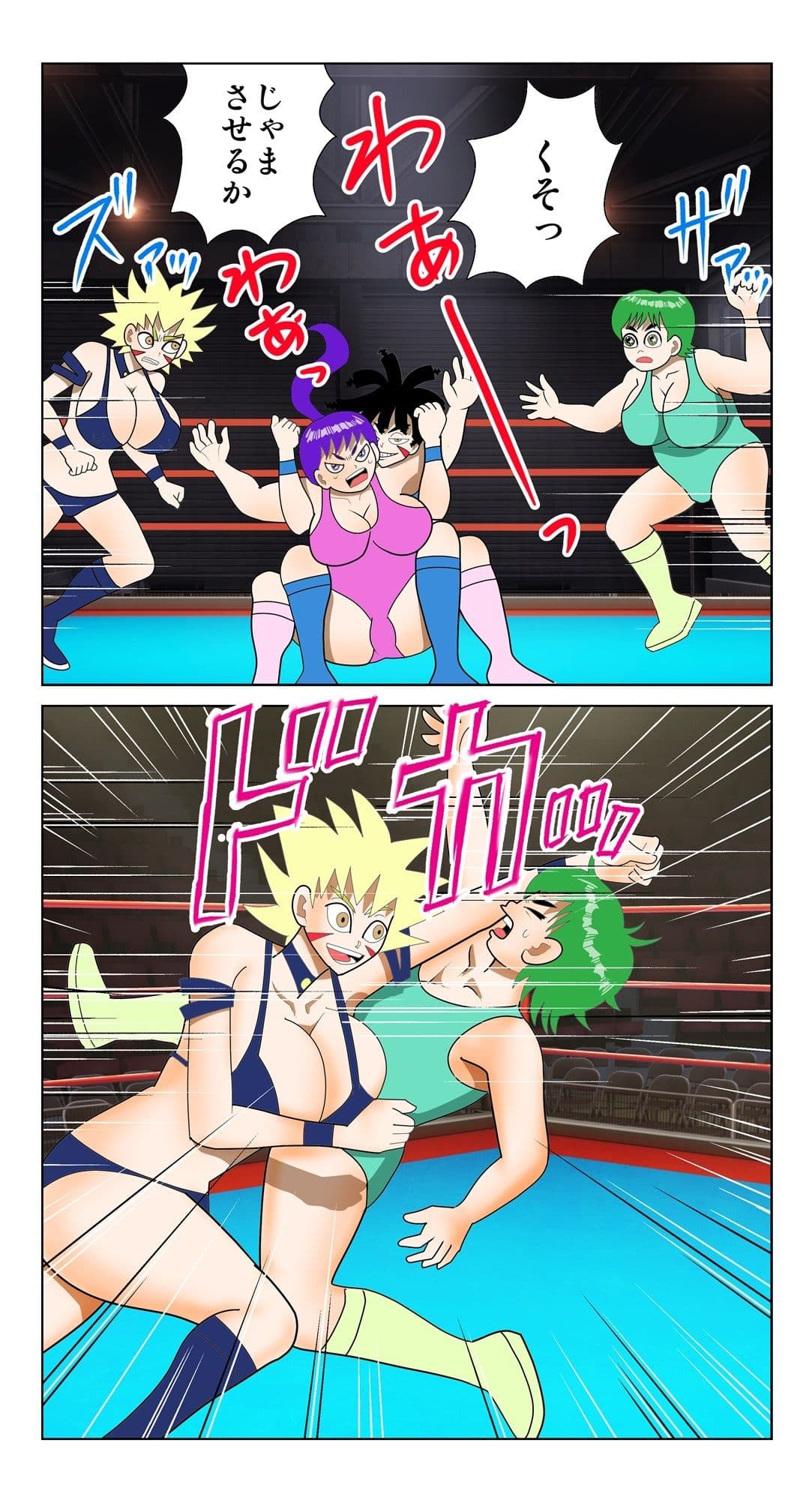 崖っぷちおばちゃんタッグ サンプル画像 5