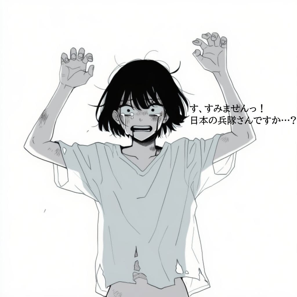 戦場で拾ったダウナー系JKに誘惑されたので、無責任中出しして孕ませた。 サンプル画像 1