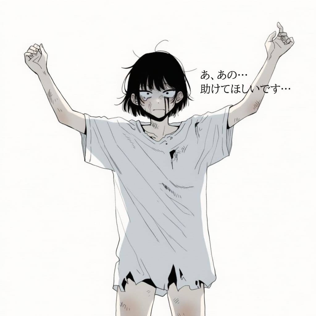 戦場で拾ったダウナー系JKに誘惑されたので、無責任中出しして孕ませた。 サンプル画像 2