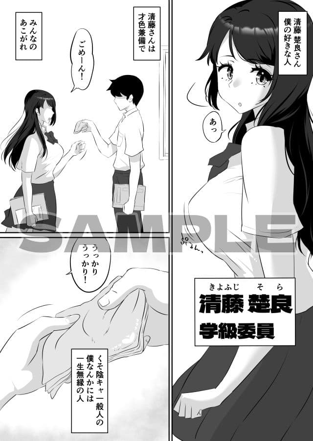 清藤さんは清楚じゃなかった サンプル画像 2