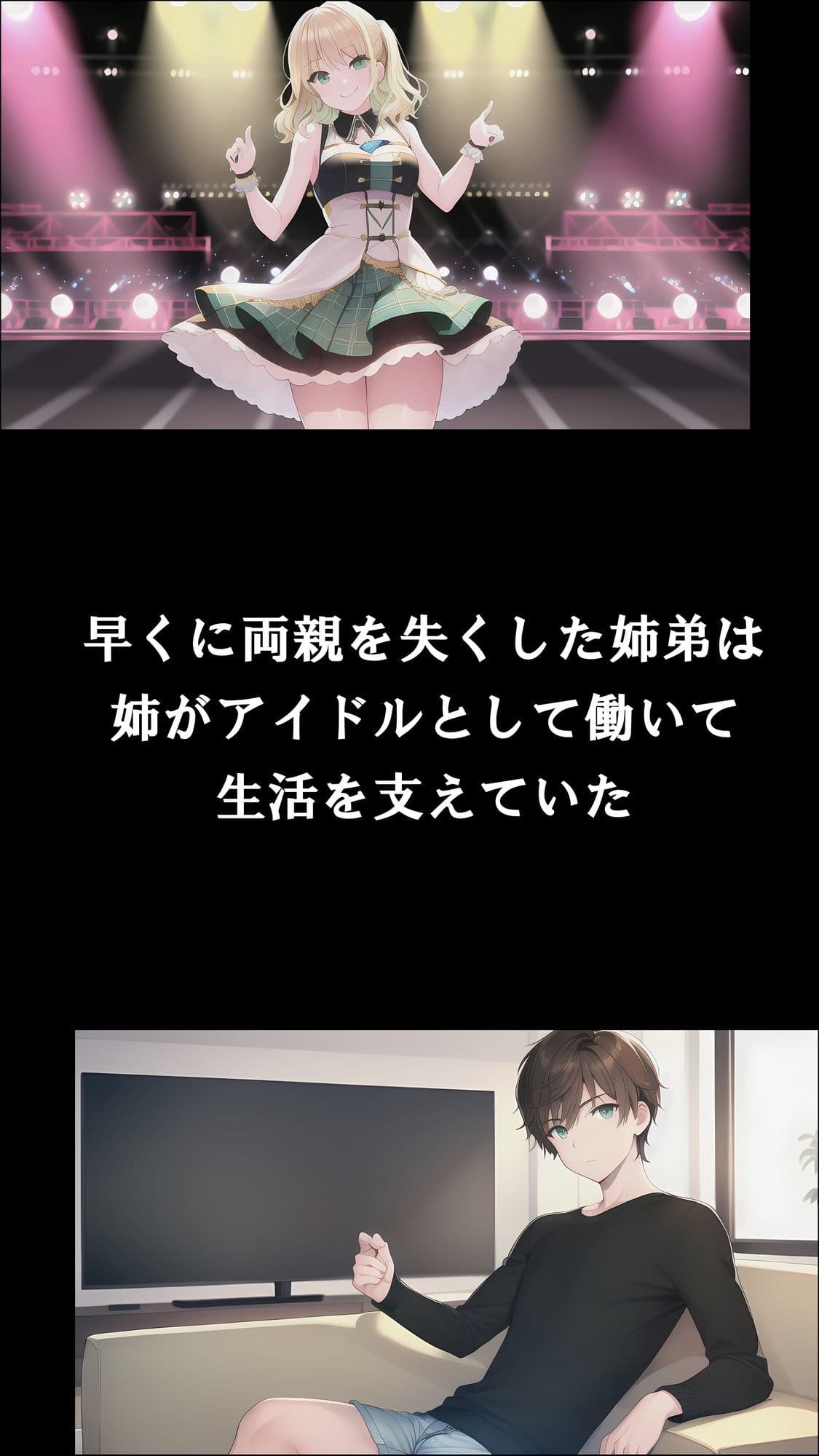 姉の身代わりに奴●アイドルに堕とされた弟 サンプル画像 2