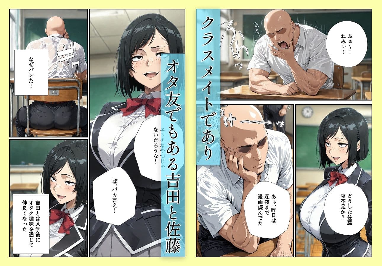 地味顔爆乳オタ友からの誘惑が止まらない サンプル画像 1