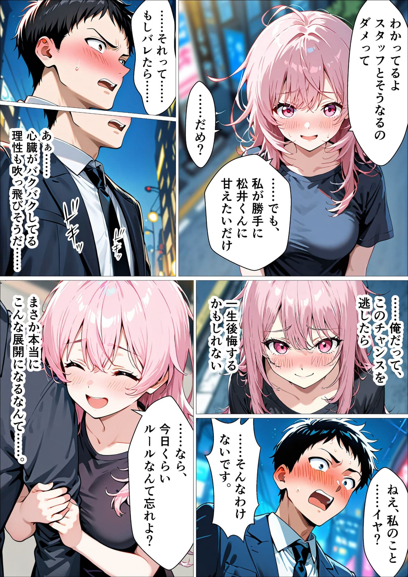 セフレ無限生成職【風俗スタッフ】に転職した結果、性欲処理に追われる日々が始まった元・陰キャの俺 サンプル画像 8