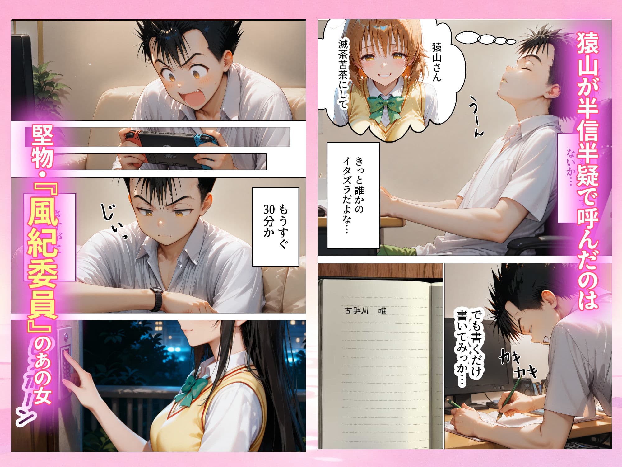 本番あり！？デリヘルノートでとらぶるハーレムをNN強奪してみた  古○川唯  西○寺春菜  籾岡里○ サンプル画像 7